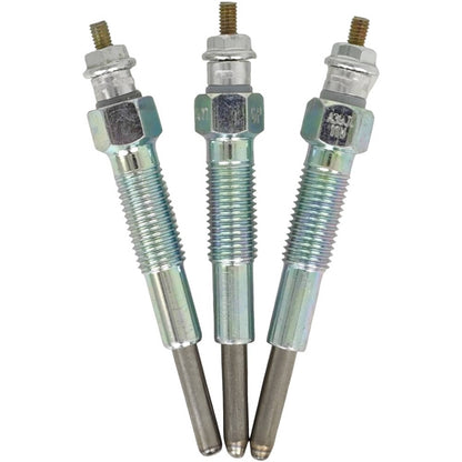 Solid Spare 3X Glow Plug for Ford Tractor 1215 1220 1300 1320 1510 1530 1620 SBA185366060