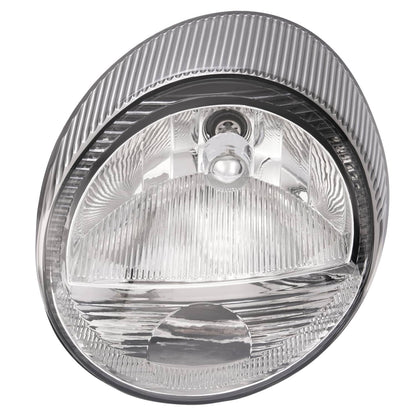 Solid Spare Left Driver Side Headlight Assembly Clear For Ford Thunderbird 2002-2005 w/Bulb