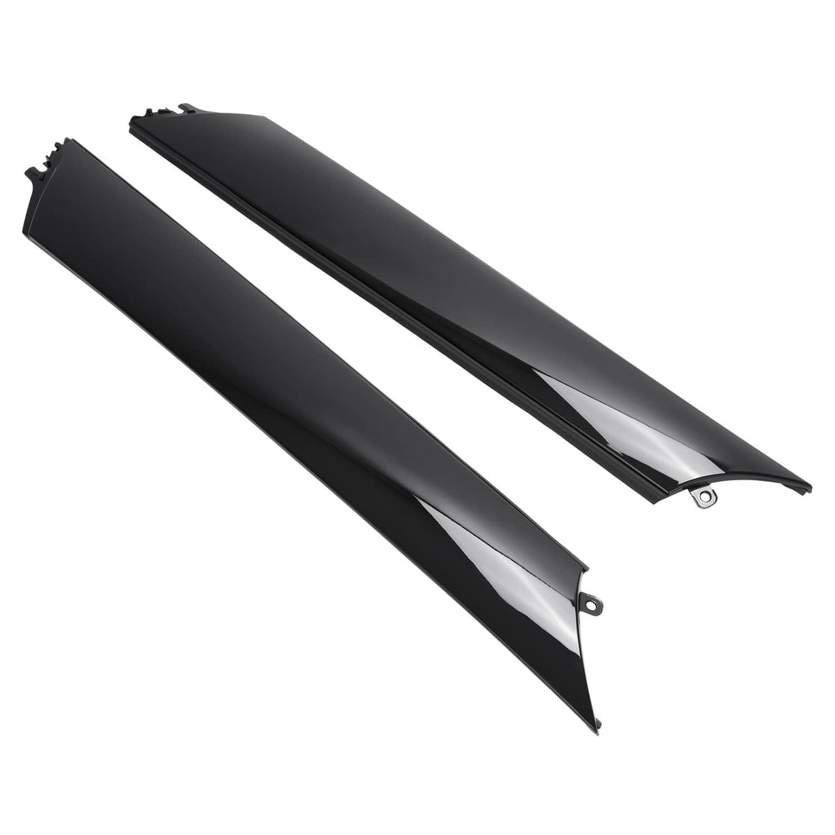 Solid Spare For Infiniti QX56 QX80 Nissan Armada 11-22 Windshield Trim Pillar Molding 2Pcs