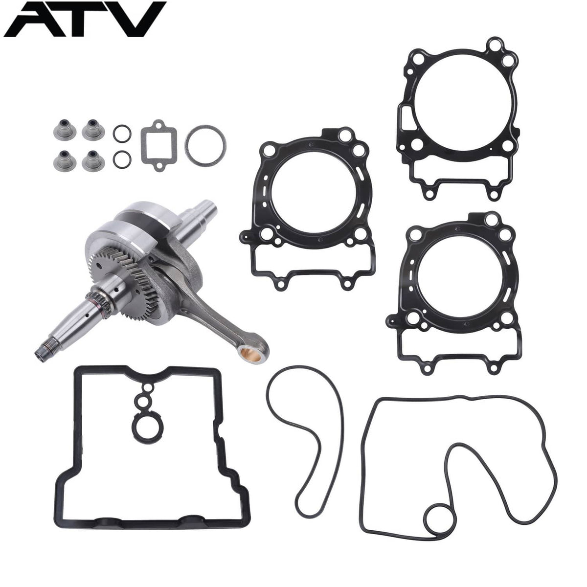 Solidspare 2204729 For Polaris RZR570 Crankshaft+Overhaul Pad Engine Rebuild Kit 2012-2016
