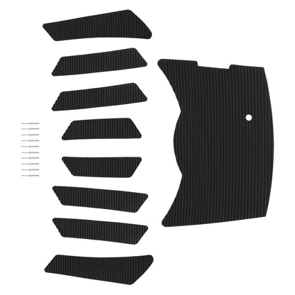 Solidspare For Yamaha VX/VX1100 Cruiser 2005-2009 Traction Mats Foot Pads Plastic EVA Black