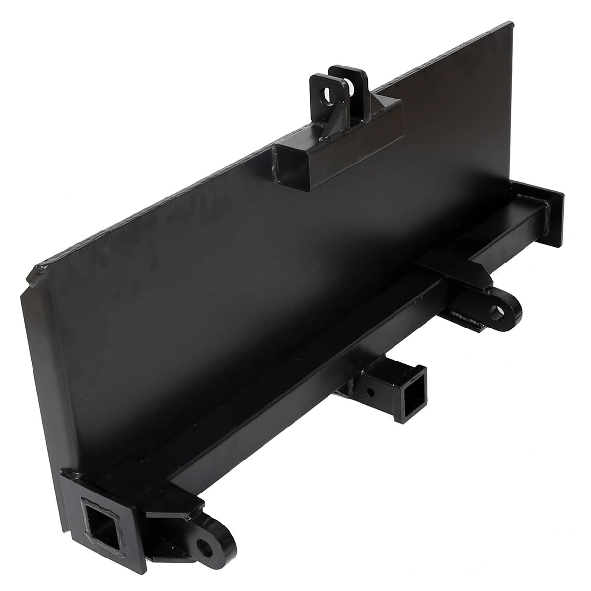 Solidspare 3-Point Attachment Adapter Hitch Adjustable Skid Steer Loader Tractor