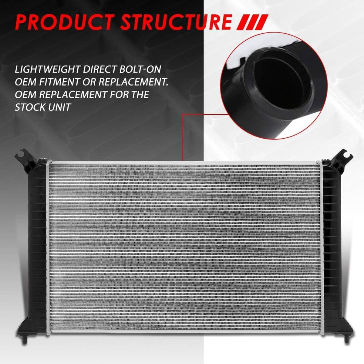 Solidspare Radiator for Chevy Silverado 2500 HD Silverado 3500 HD GMC Sierra 2500 22900479