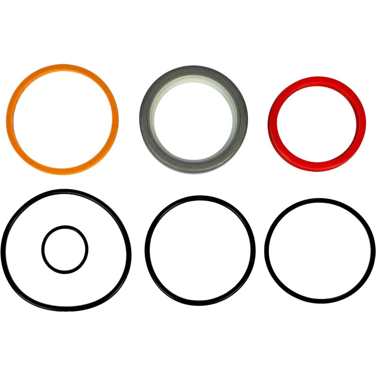 Solid Spare 25H49328 Fit Bush Hog Replacement Seal Kit (2-1/4" cylinder with 1-1/2" Rod)