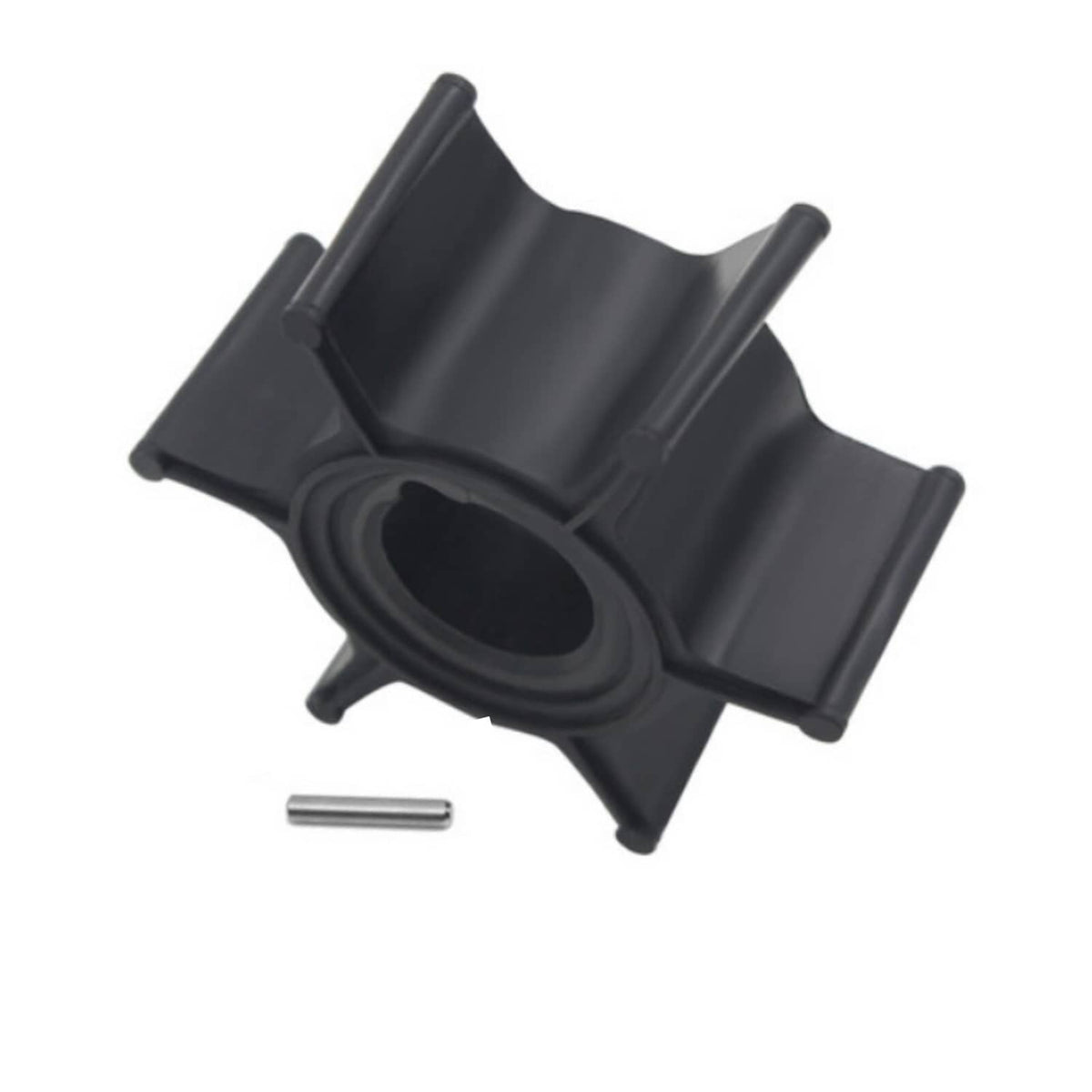 Solid Spare F8-04000200 Water Pump Impeller w/Key for Parsun HDX F8 F9.8 T6 T8 T9.8 Outboard