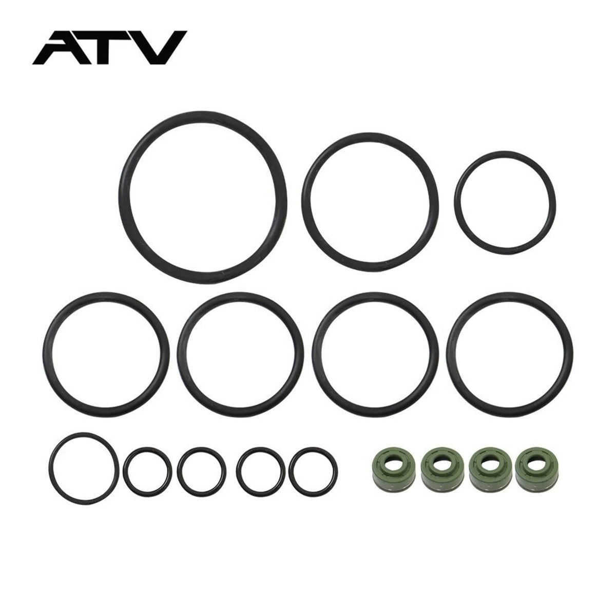 Solidspare For HONDA TRX 400EX Top Bottom End Engine Crank Gaskets Rebuild Kit 1999-2014