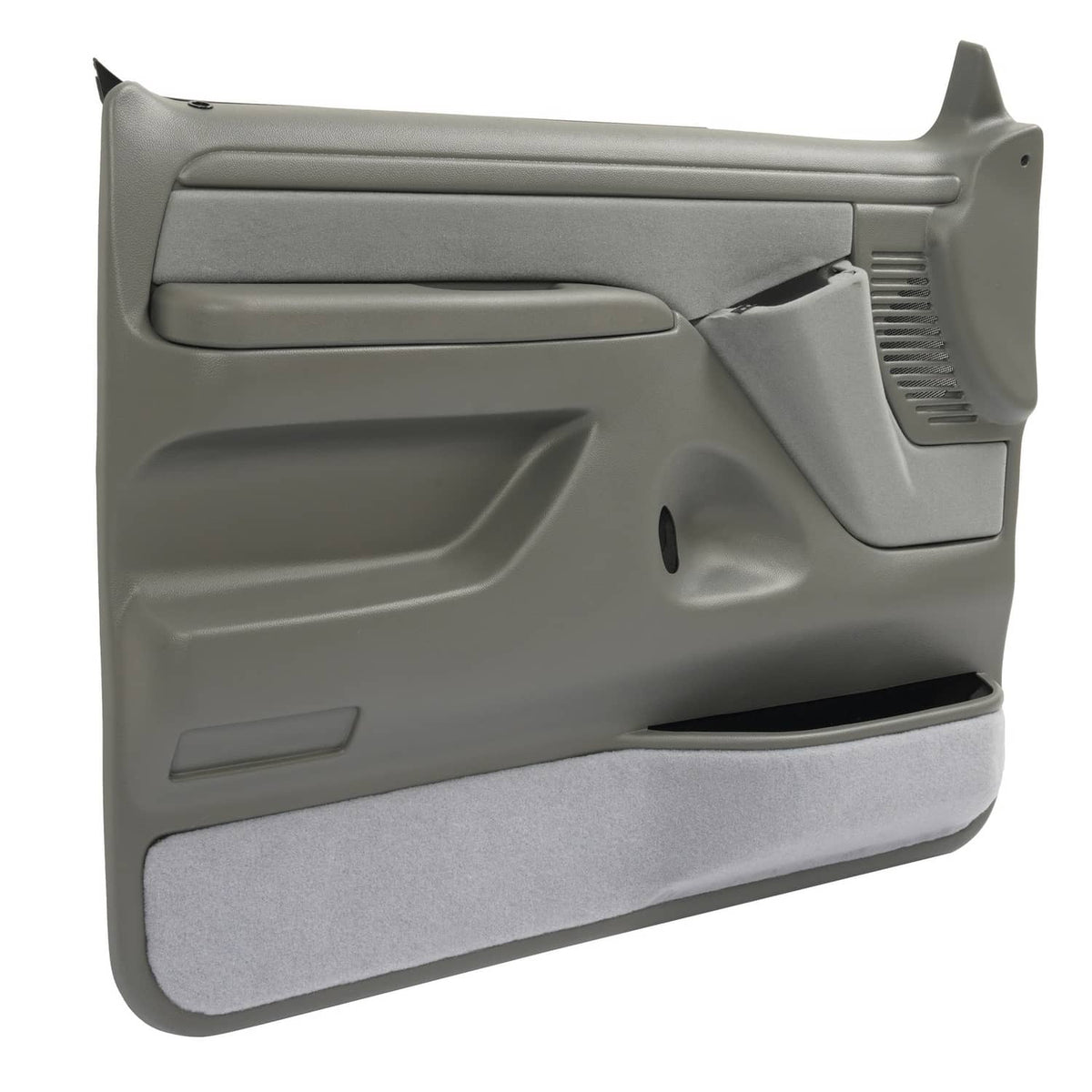 Solid Spare For 1992-1997 Bronco F-150 F-250 F-350 Inner Door Panels Gray 2Dr Left&Right