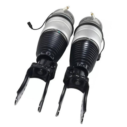 Solidspare 2xFront Left Right Air Suspension Shock Struts For 2011-2018 Porsche Cayenne 92A