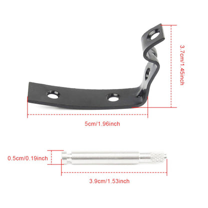 Solidspare Glove Box Lid Hinge Snapped Repair Fix Brackets Kit For 2002-2014 Audi / SEAT