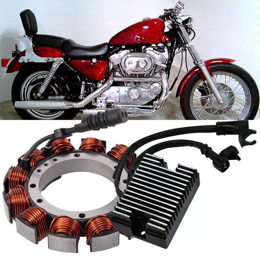 Solidspare For SPORTSTER 1200 SPORT XLH1200S 96-99 Stator + Voltage Regulator Rectifier