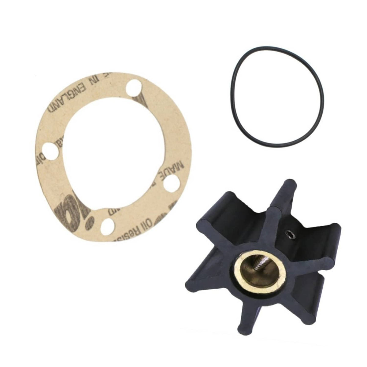 Solid Spare Water Pump Impeller Repair Kit Johnson 09-808B Jabsco 22405-0001-P ANCOR 50021