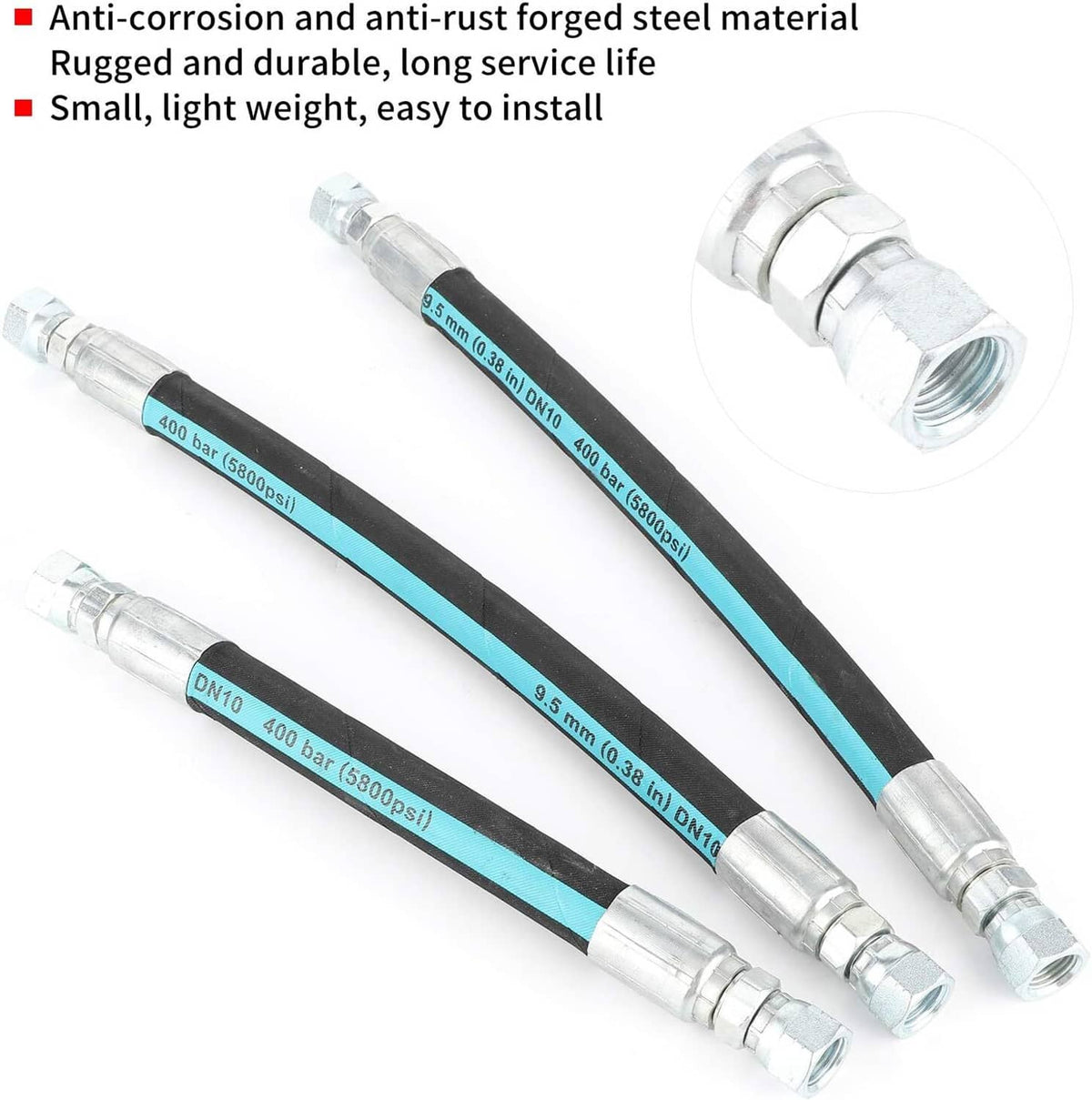 Solidspare For 1999-2003 Ford 7.3L Powerstroke High Pressure Oil Pump HPOP Hoses Lines Set
