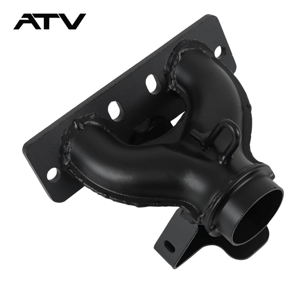 Solidspare For 2009-2010 Polaris RZR 800 Black New Exhaust Manifold 1262045-489 USA