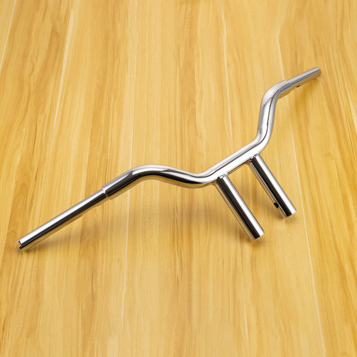 Solidspare 10" MX-T Bars Handlebar Chrome For Harley Softail FLS Sportster Dyna Low Rider