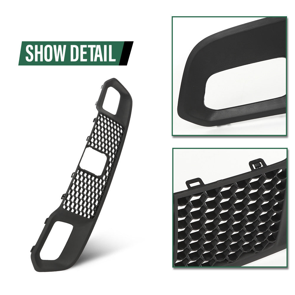 Solid Spare Front Lower Bumper Grille Grill Fit For 2016-2022 Jeep Grand Cherokee 68310774AB