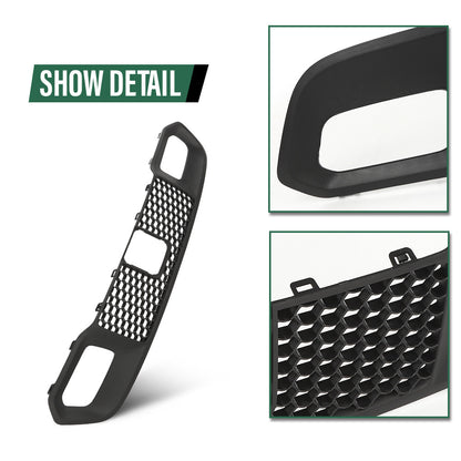 Solid Spare Front Lower Bumper Grille Grill Fit For 2016-2022 Jeep Grand Cherokee 68310774AB