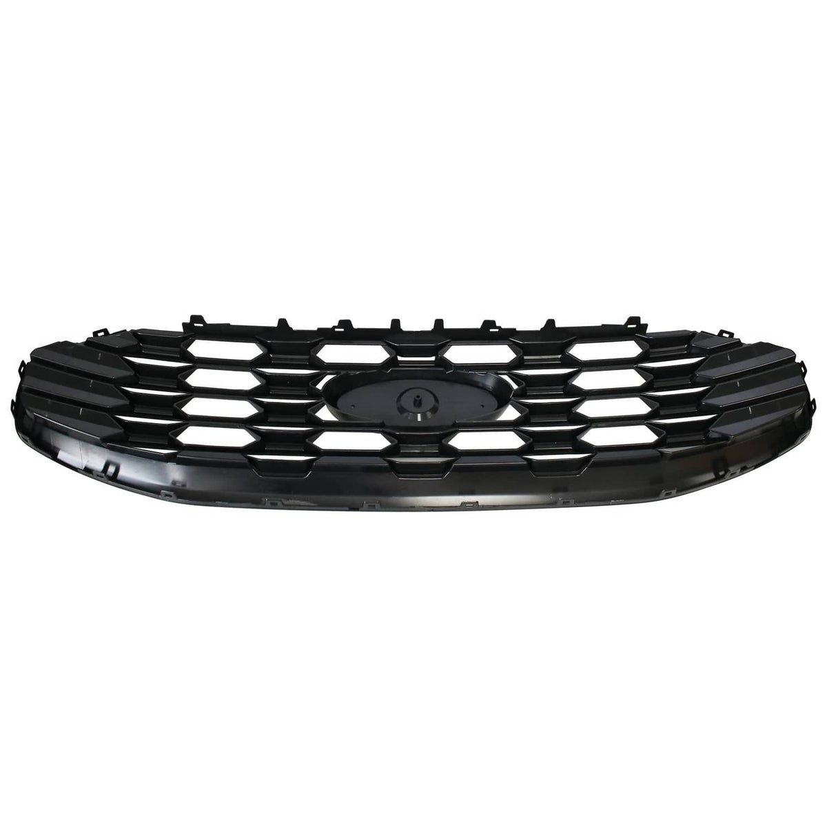 Solidspare For 2023-2025 Ford Escape ST-Line Front Black Grille W/O Radar Holes PJ6Z8200E
