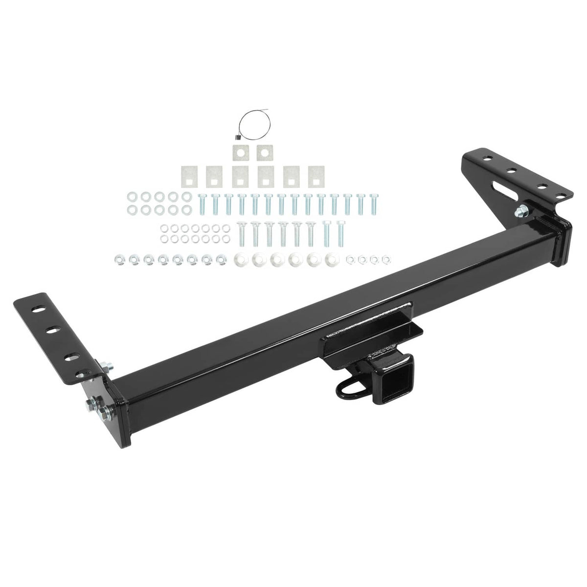 Solid Spare For Jeep Cherokee 1984-2001 Trailer Hitch Receiver Rear Bumper Towing Class 3