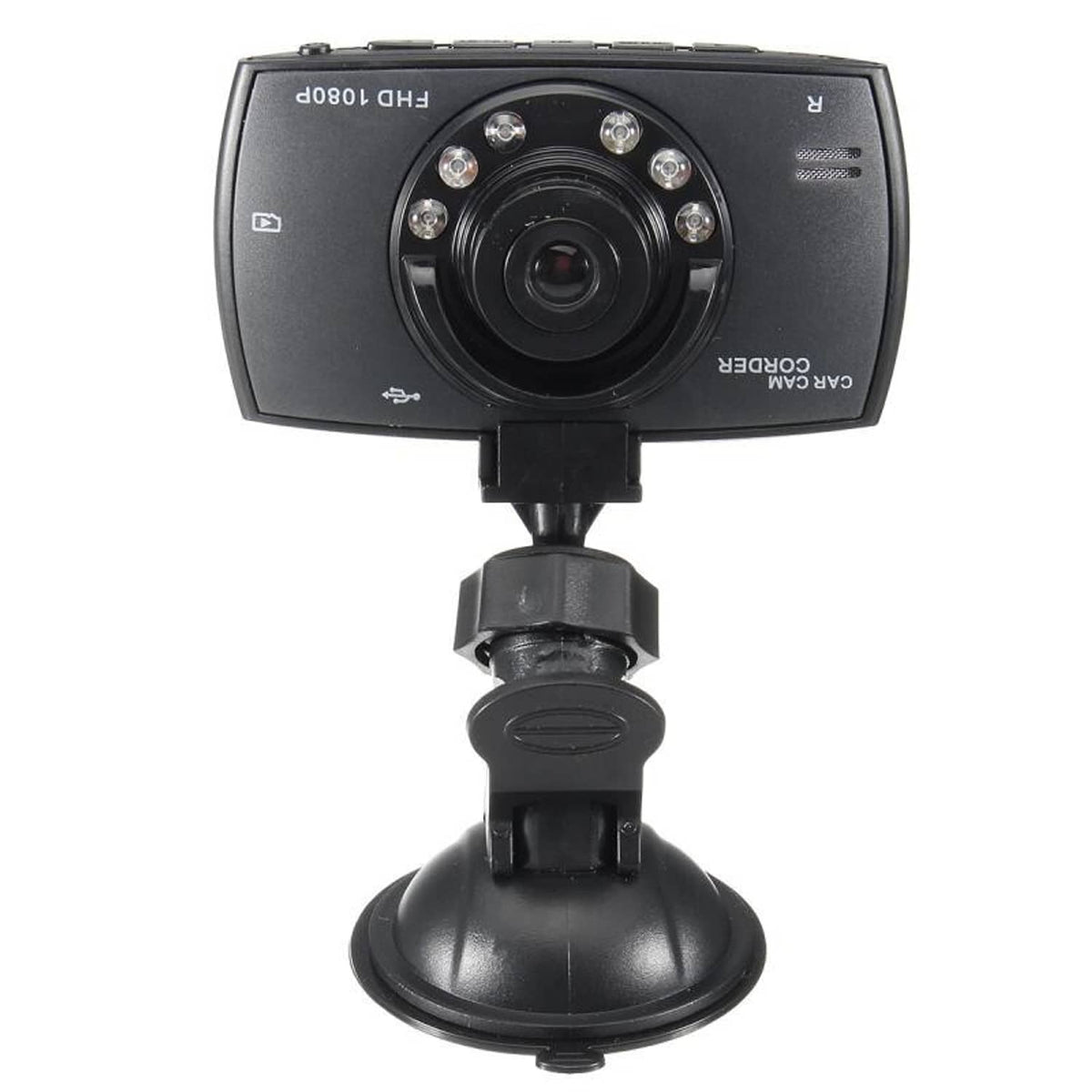 Solid Spare LCD Screen Car DVR Dash Cam Video Recorder G-Sensor 1080P Front Inside Camera