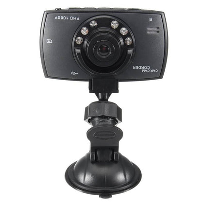 Solid Spare LCD Screen Car DVR Dash Cam Video Recorder G-Sensor 1080P Front Inside Camera