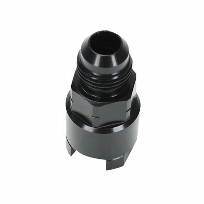 Solidspare 2Pcs 6AN Fuel Adapter Fit For To 3/8 & 5/16 GM Quick Connect W/Thread EFI Female