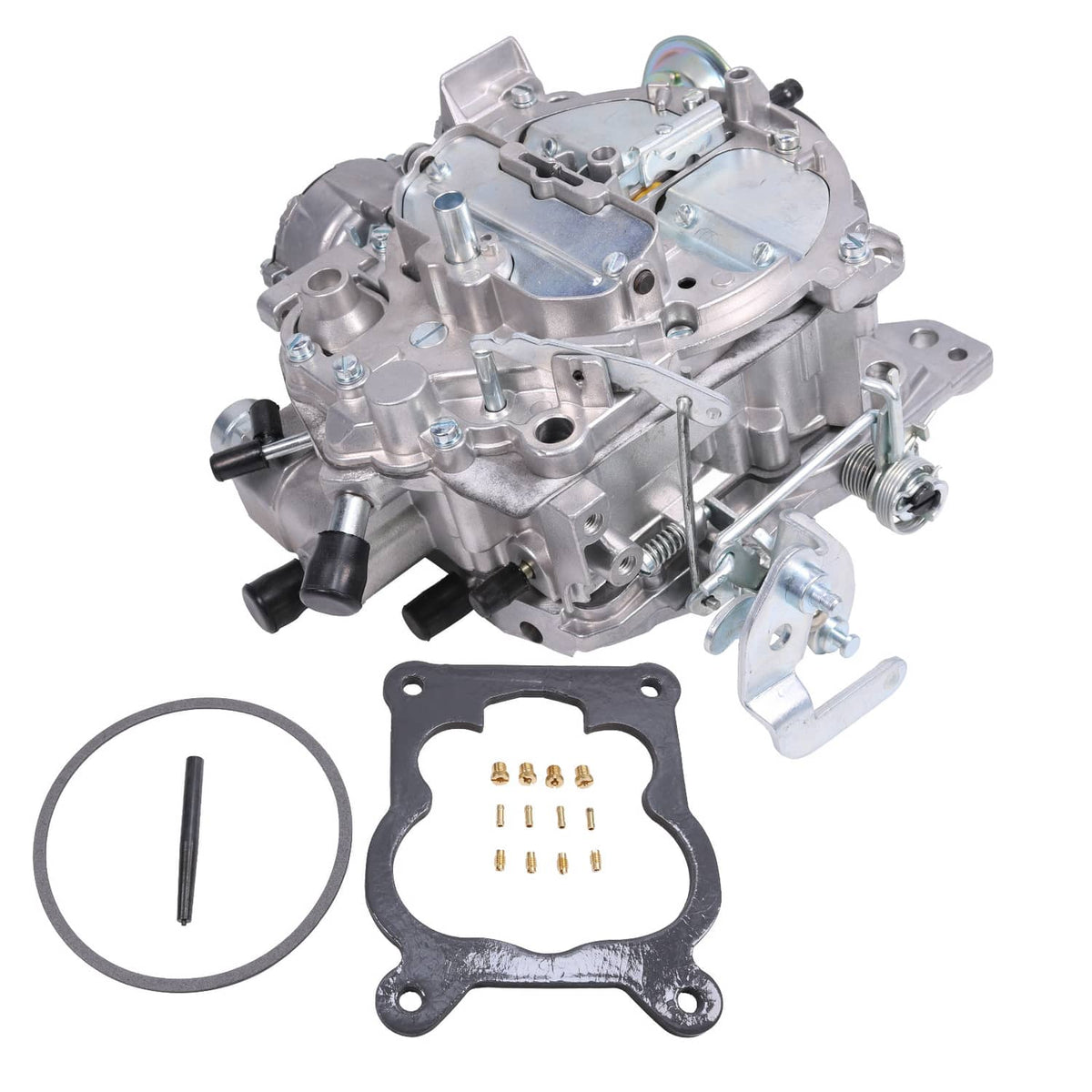 Solidspare FOR 305-350 Engines 650 CFM Electric Choke ROCHESTER QUADRAJET 4 BBL CARBURETOR
