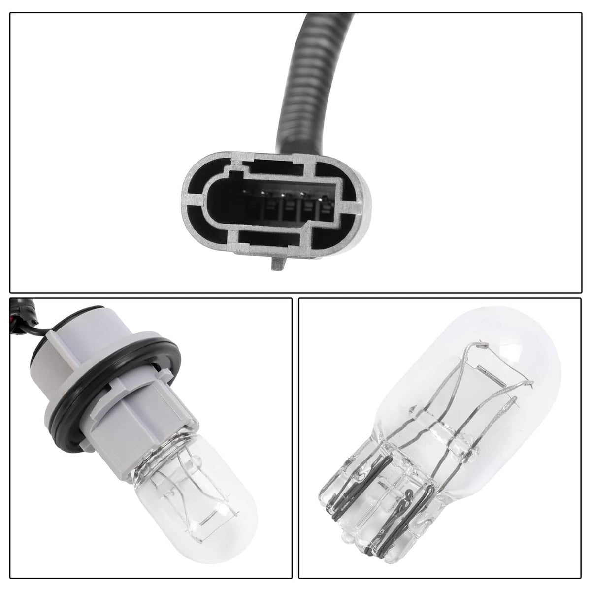 Solid Spare Left Driver Side LED Outer Tail Light Brake Lamp For GMC Acadia 2017 2018 2019