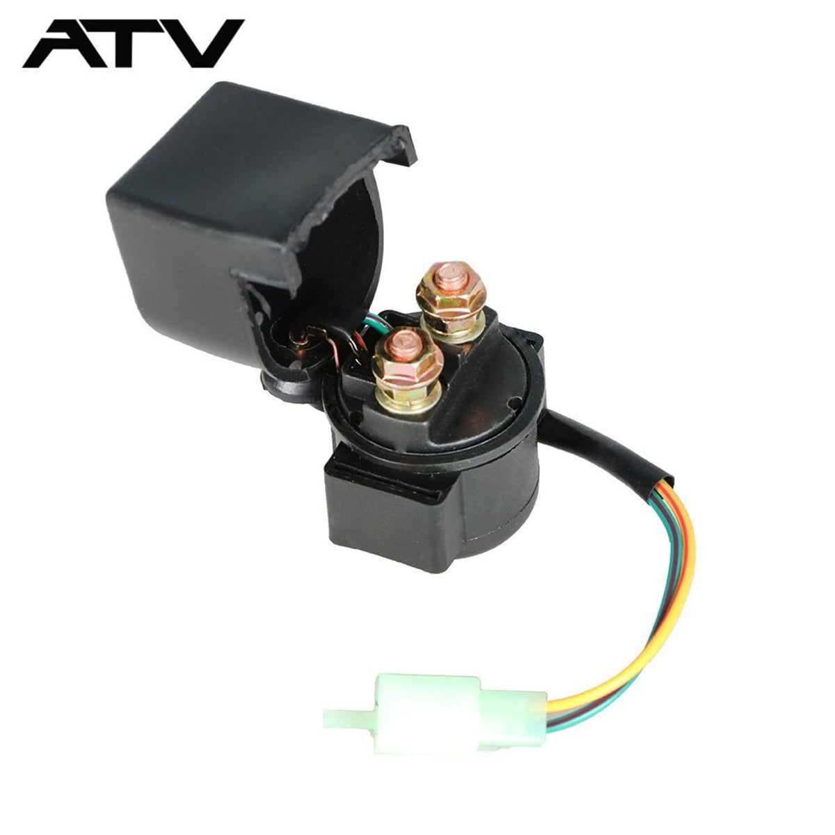 Solidspare Generic Electric set Ignition coil cdi relay regulator for 50-150cc GY6 Go Kart