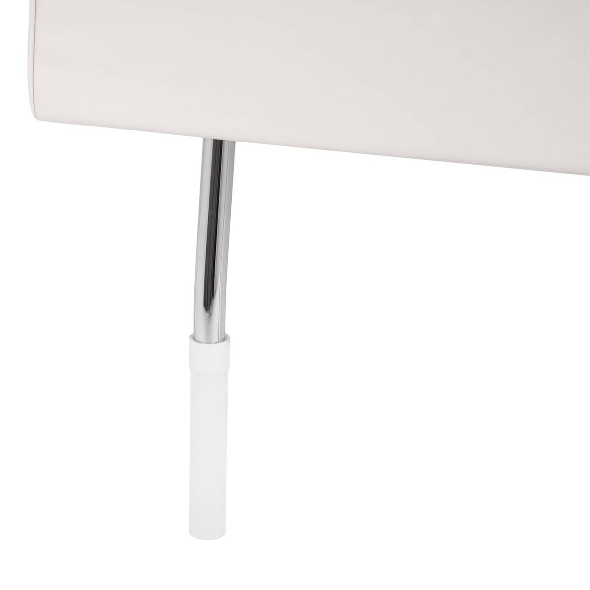 Solidspare For Universal Boat Seat Backrest W/Folding Arms Leaning Post White + Silvery