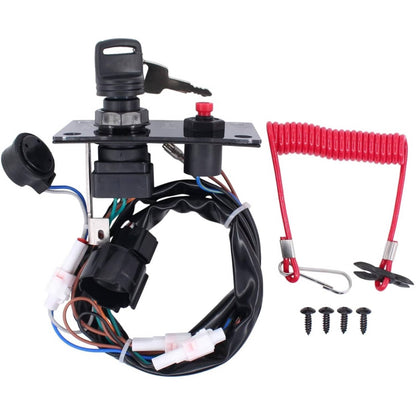 Solid Spare Ignition Key Switch Panel Suzuki Outboard Single Engine 37100-96J24 37100-96J27