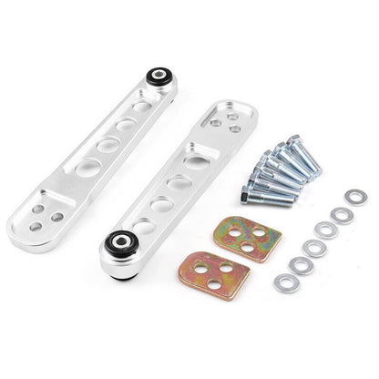 Solidspare Rear Lower Control Arms + Subframe Strut Brace for Honda Civic DX ES LX EX 01-05