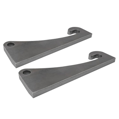 Solidspare Blank Quick Attach Bracket Quick Tach For Volvo Loader Mounts W/Ears Thick