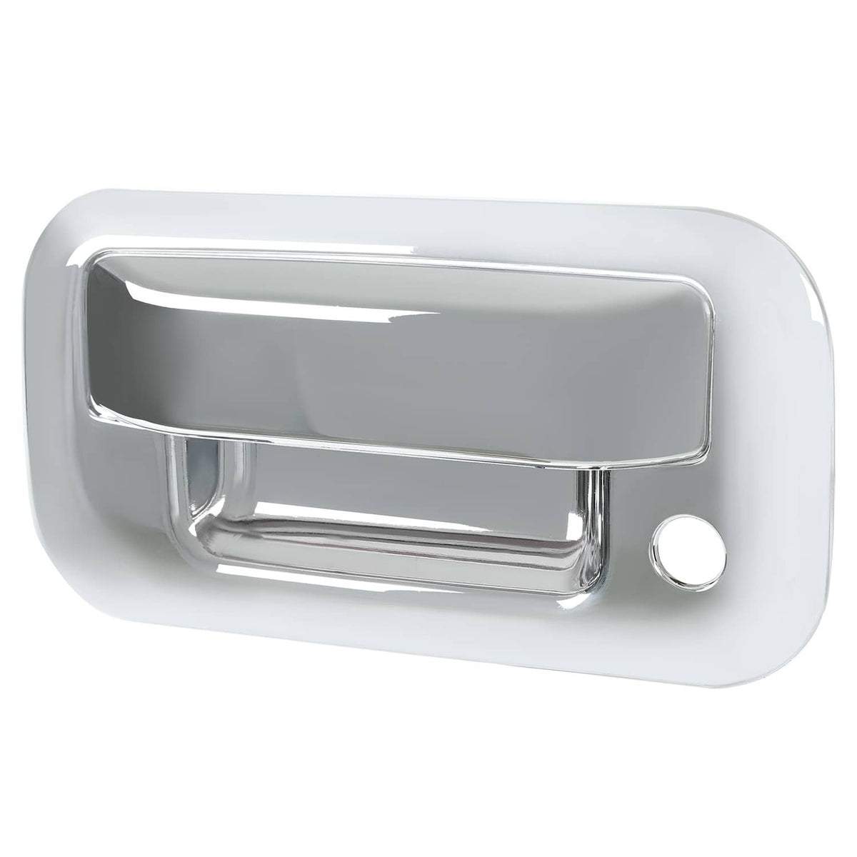 Solid Spare For Ford F-150 F150 4 Door 2004-14 Chrome Outside Tailgate Handle Cover Overlay
