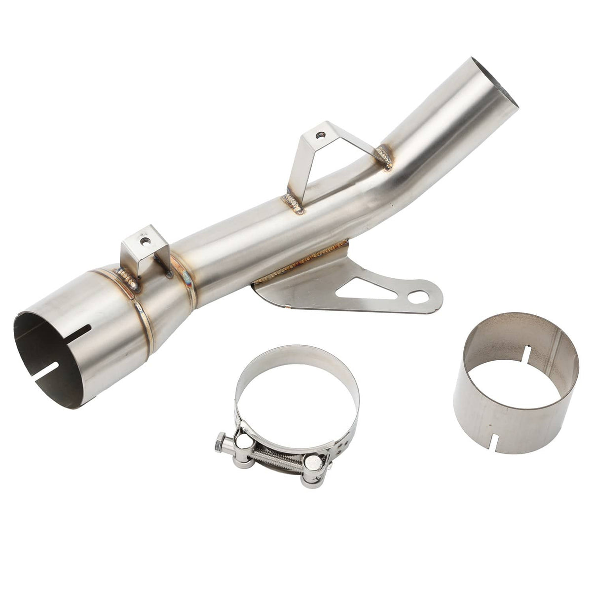 Solidspare Exhaust System Mid Link Pipe Fit For Kawasaki Z900 2017-2025 Motorcycle Slip-On