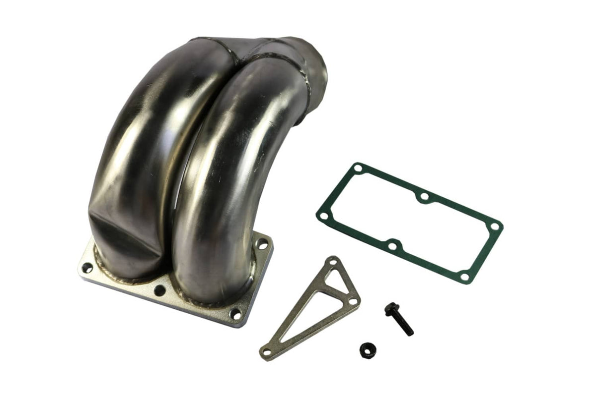 Solidspare Intake Manifold 3.5'' Raw Performance SS For 6.7L Dodge 07-18 Cummins Diesel