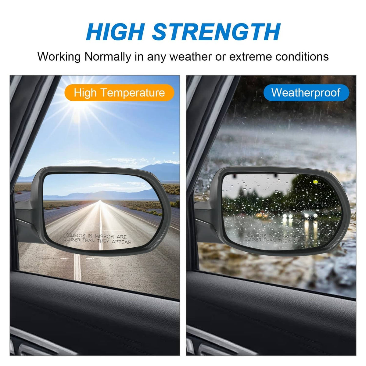Solidspare Passenger Side Power Textured Mirror For Honda CR-V For Built Model 2017-2022