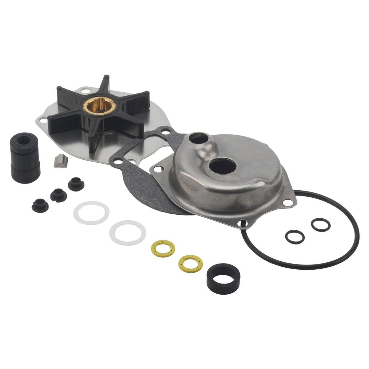 Solid Spare Water Pump Rebuild Service for Mercury Mariner 9.9/15/18/20/25HP Outboard Engine