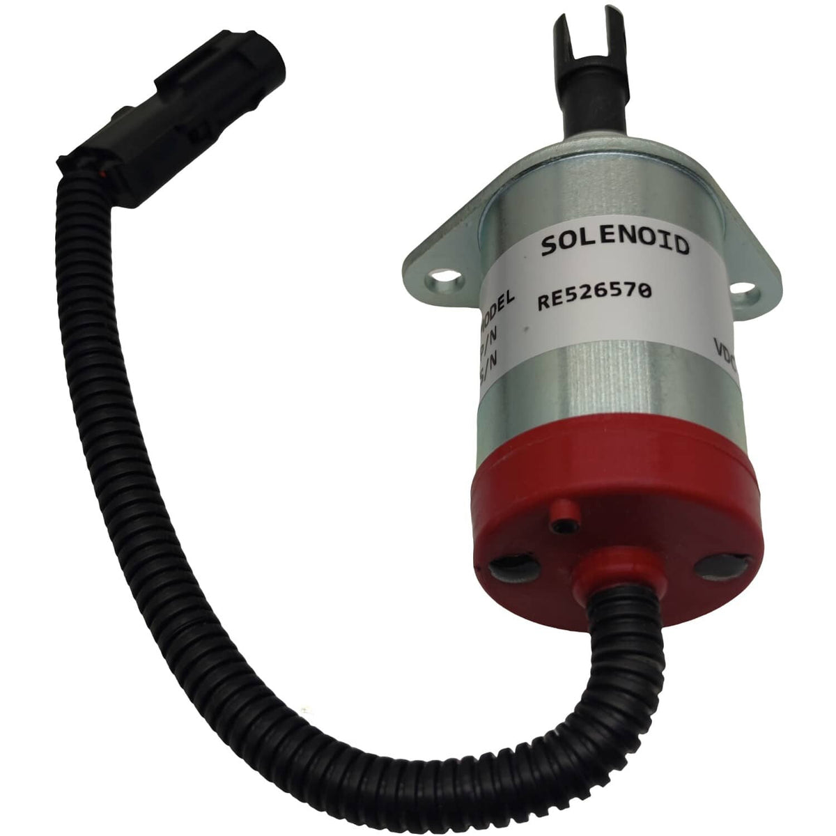 Solid Spare RE526570 Stop Solenoid for John Deere 315 317 320 325 328 332 CT315 CT322 CT332