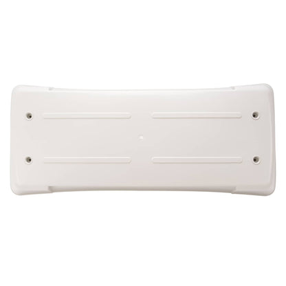 Solidspare White Vent Cover #65528 w/ mounting hardware For Dometic Refrigerator Vents