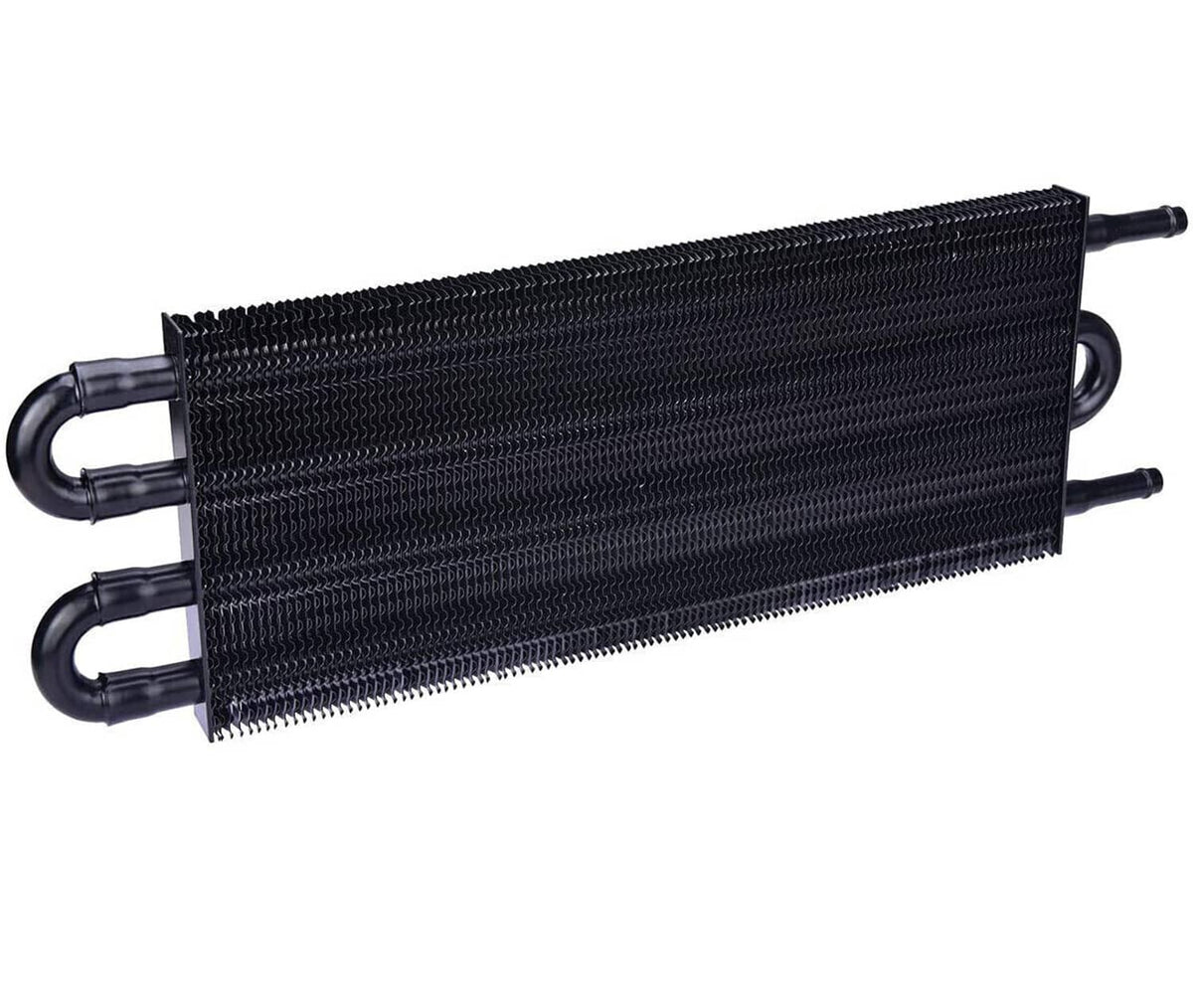Solidspare 4 Row Remote Transmission Oil Cooler Auto-Manual Radiator Converter Universal