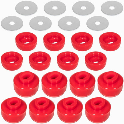 Solidspare NEW Silicone Body Cab Mount Bushing 7-141 for Chevy Silverado & Sierra 1999-2014