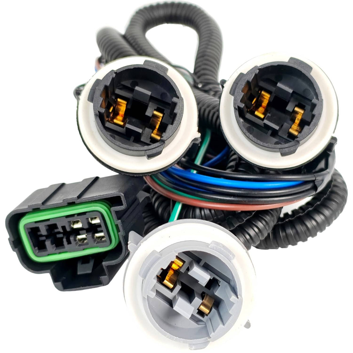 Solid Spare 15824515 2X Tail Lamp Wiring Harness 15824514 Fit for Chevrolet Silverado 2500HD