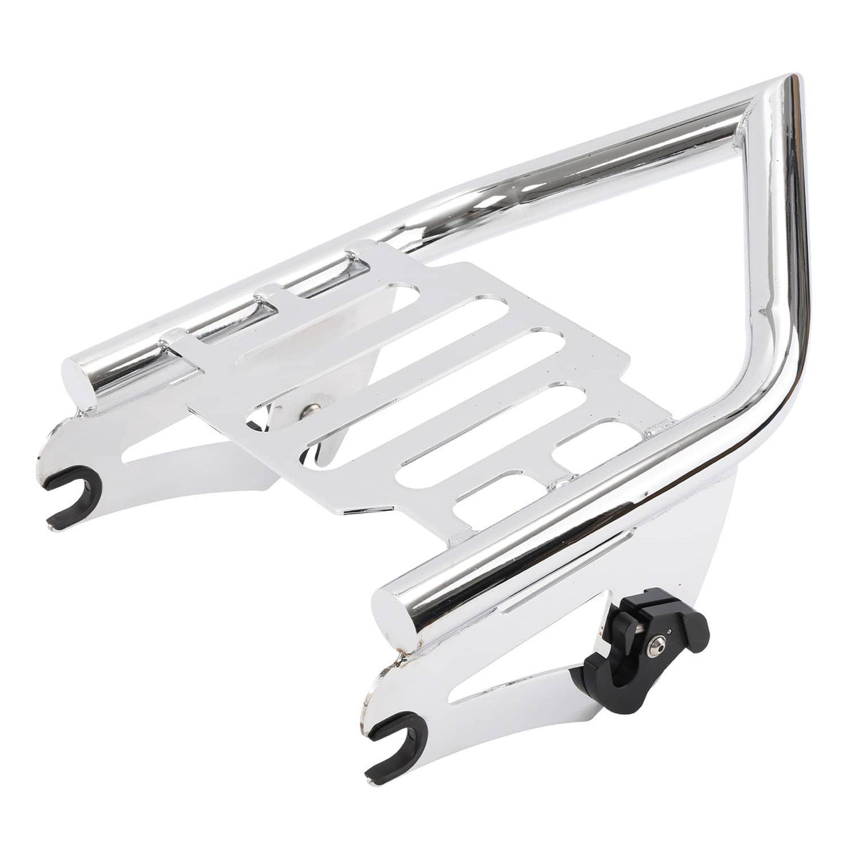 Solidspare Luggage Rack Rear Grab Handles Bracket Kit for 2009-Later Harley Touring Models