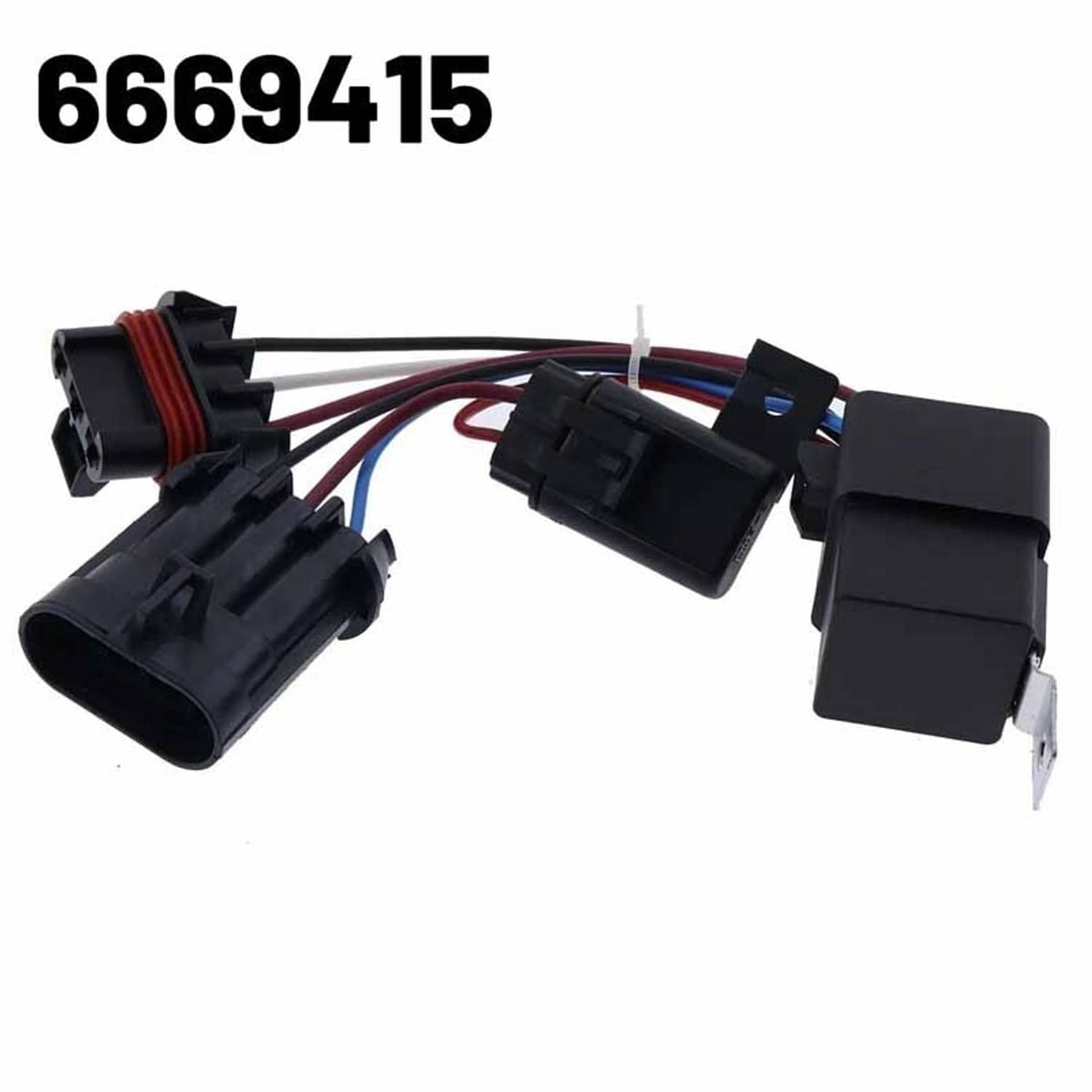 Solid Spare 6669415 Fuel Timer Solenoid Bobcat Skid Steer Loader Excavator Compatible
