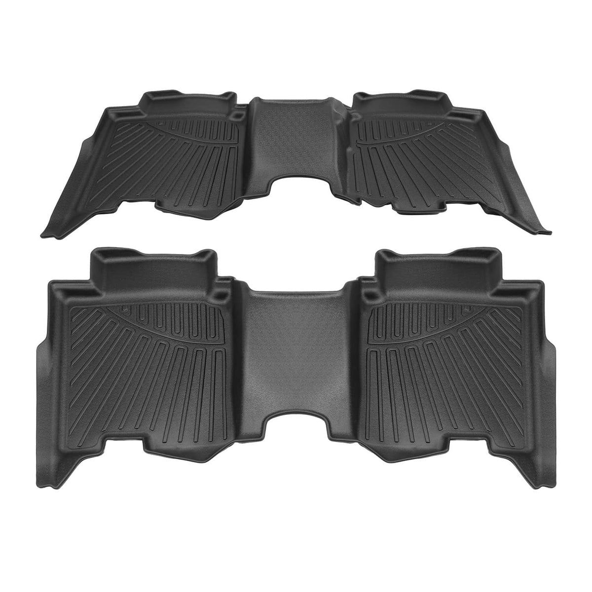 Solidspare Floor Mats Cargo Liner For Ford Bronco 4-Door 2021-2026 All Weather Accessories