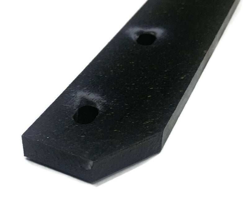48 x 2 x 1/2" Poly Cutting Edge Scraper Bar (Heavy Duty)  Snow Blade Plow Blower