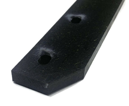 48 x 2 x 1/2" Poly Cutting Edge Scraper Bar (Heavy Duty)  Snow Blade Plow Blower