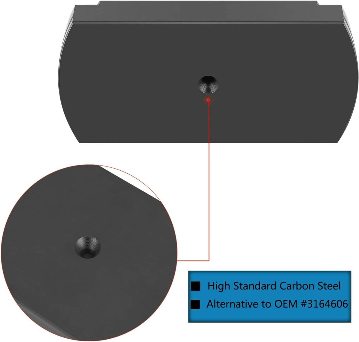 Solidspare 3164606 Cylinder Liner Press Installer Tool Heavy Duty For Cummins ISX X15