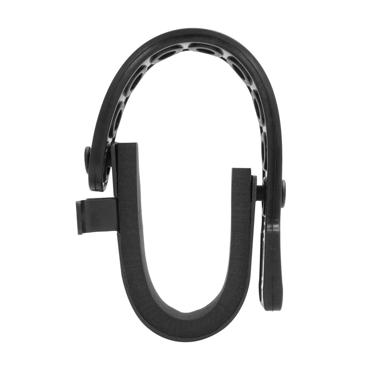 Solid Spare Powder Coated Rubber Gun Rack Straps 2 Pack For Seat Back MOLLE Panel Mounting