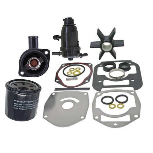 Solid Spare Mercury 175 200 225 HP V6 3.4L Outboard Maintenance Kit 8M0149930 8M0142980